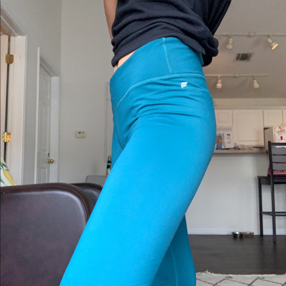 Fabletics Blue 7/8 Leggings